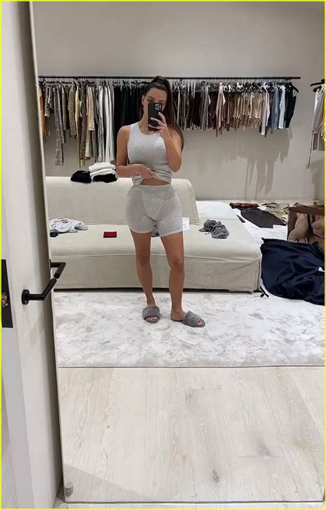 Kim Kardashian Models Her Comfy New Skims Clothing That Just Launched