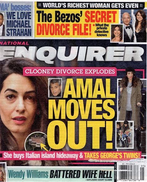 Tabloid Toc — National Enquirer February 4
