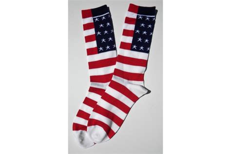 Mens American Flag Socks