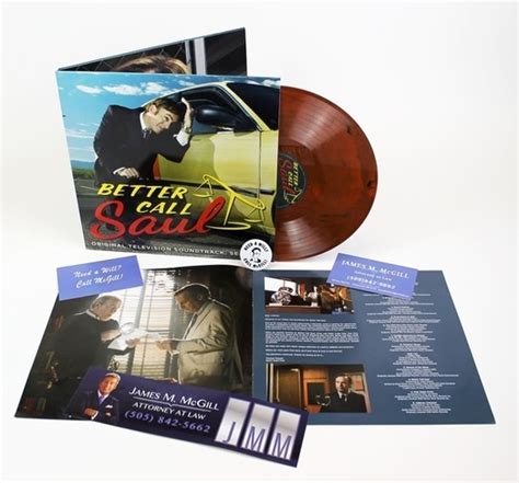 Better Call Saul Season 1 Soundtrack Mov 180g Coloured Vinyl Lp