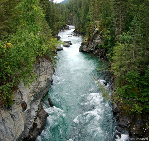 Mount Robson Fraser River From Bridge Near Meadows Campgr Flickr