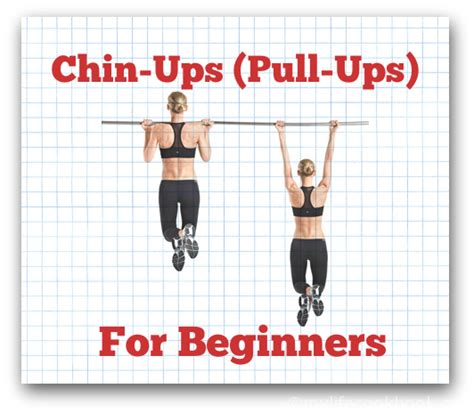 Chin Ups Or Pull Ups For Beginners My Life Cookbook Low Carb
