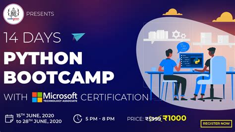 Save user information and manage data! 14 Days Python Boot Camp Tickets by Codegnan IT Solutions ...