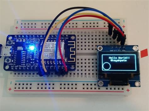 Esp Oled Display Arduino Projects Arduino Electronic Circuit My Xxx