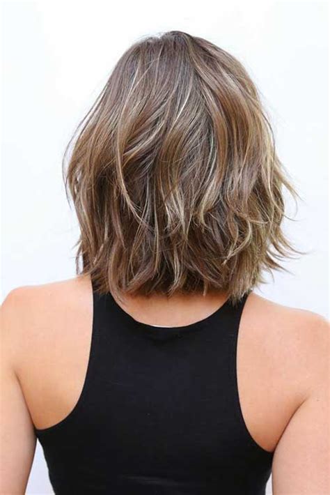 Medium length wave hair is perfect for every woman. 30+ Layered Bobs 2015 - 2016 | Bob Hairstyles 2018 - Short ...