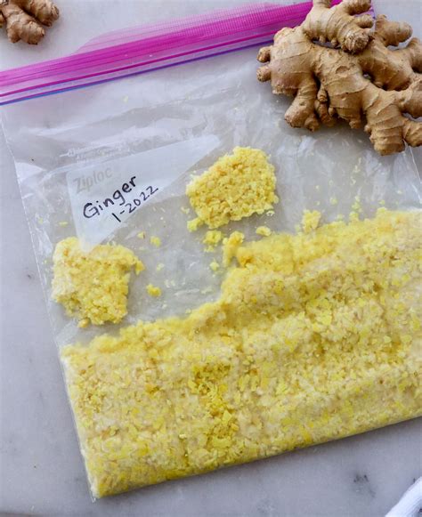 How To Freeze Fresh Ginger In 5 Minutes Cook At Home Mom