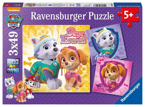 Ravensburger 3x 49 Piece Puzzle Paw Patrol Glamourous Girls Buy