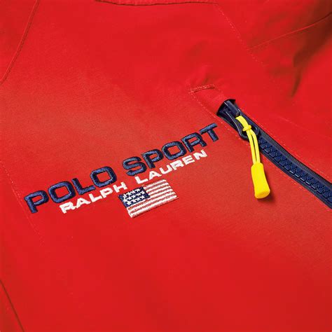 Polo Ralph Lauren Polo Sport Sailing Jacket Red End Sg