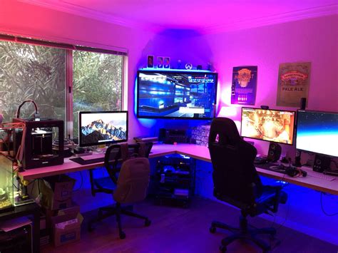 9 Wonderful Paint Color Bedroom Xbox Gaming Setup Gallery Bedroom In