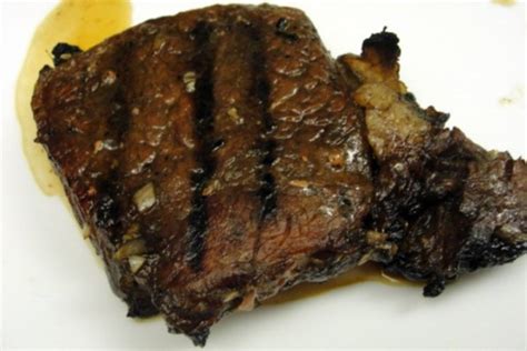 Add the tenderloin to the roasting pan and allow to marinate for 2 to 3 hours. Grilled Beef Tenderloin Steaks In Balsamic Marinade Recipe - Food.com