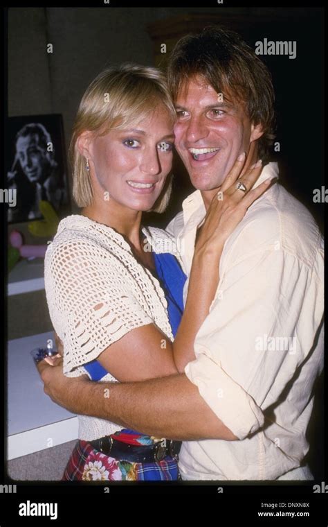 Hollywood Ca Usa Josh Taylor And Wife Sandahl Bergman Are Shown In