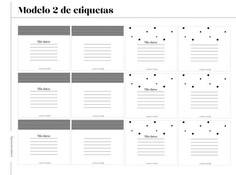 Creative Mindly Etiquetas Para Libros O Lo Que Sea