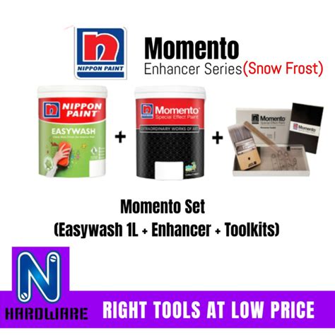 The nippon paint weatherbond flex is a durable paint that is specifically made for exterior surfaces that offer a very tough resistance against exterior dirt, fungus, and very harsh weather such as. Nippon Paint Momento Set (Easy Wash 1L + Top Coat Enhancer ...