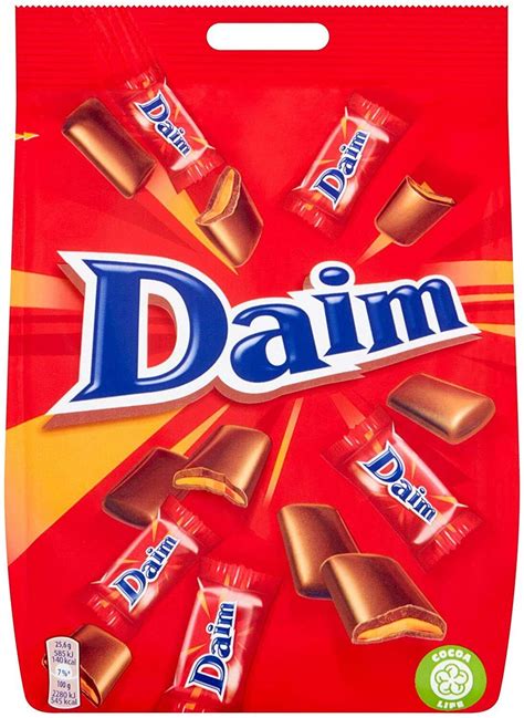 🍫cadbury Daim Chocolate Mini Bars 200g Milk Caramel Dime Present T