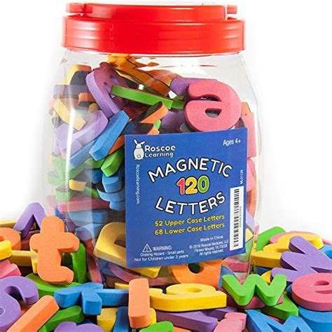 Educational Insights Multicolored Jumbo Alphamagnets And Mathmagnets Set