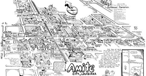 The Barthet Gallery Amite City Maps