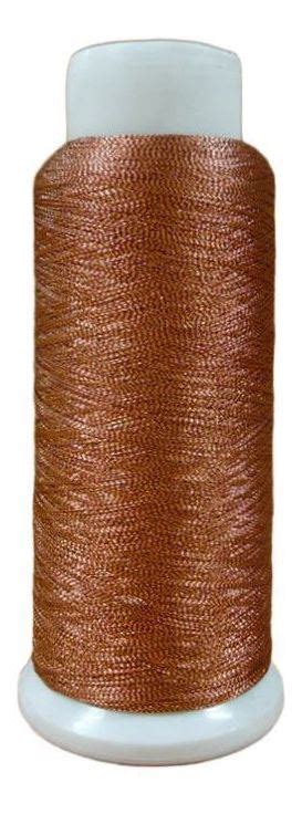 Softlight Metallic Golden Red 1500m Embroidery Thread Echidna Sewing