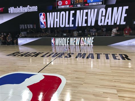 A Whole New Look For A Whole New Nba Game Experience Ap News