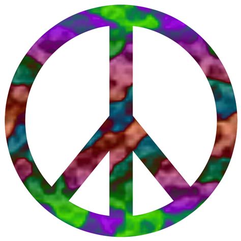 Hippie Peace Sign Clipart Clipart Best