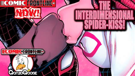 Spider Man 12 2017 Comic Book Spidergwen Miles Morales Kiss