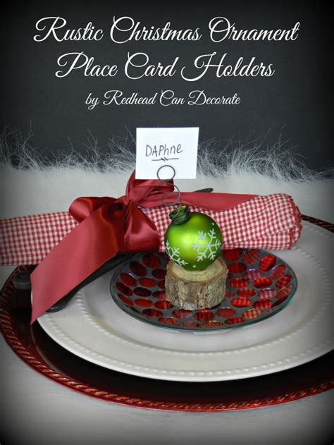 We did not find results for: Mini-Tree Stump Christmas Place Card Holders - Redhead Can ...