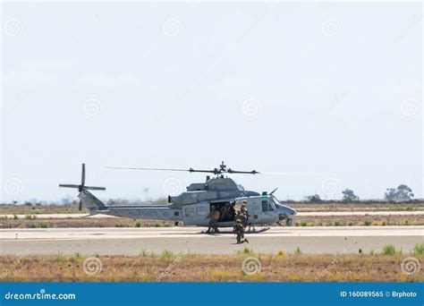 Marines Helicopter Bell Uh 1y Venom Super Huey During The Miramar Air