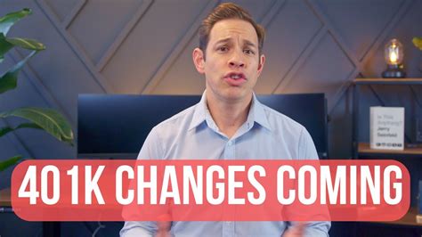 5 Big Changes Coming To 401ks In 2024 Youtube