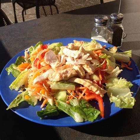 3/4 cup vegetable or canola oil 4 1/2 tbl. Chinese Chicken Salad - La Bou - Zmenu, The Most ...