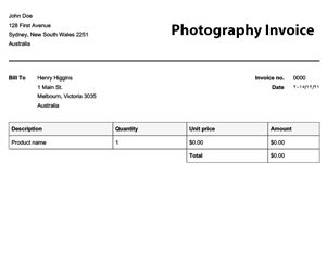 invoice templates  invoices
