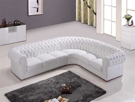 You can't beat the timeless elegance of a beautiful leather corner sofa. White Leather Corner Sofa | Sofa Ideas