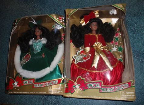 Lot Of 2 Jakks Pacific Special Holiday Collection African American