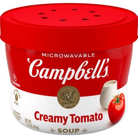 Campbells® Creamy Tomato Soup Microwavable Bowl 154 Oz Smiths