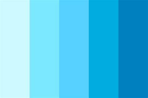 Blue Gradient Color Palette
