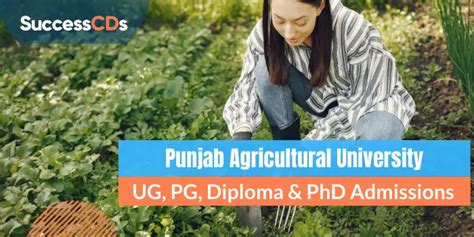 Punjab Agricultural University Admission 2021 Dates Courses