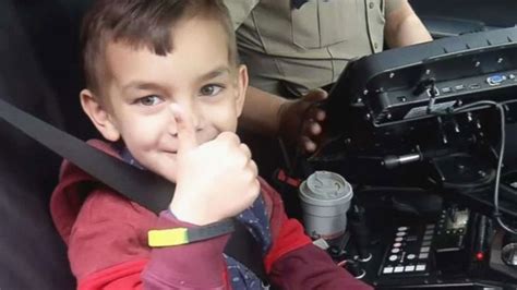 Seven Year Old Boy Gets Police Escort To Final Cancer Treatment News