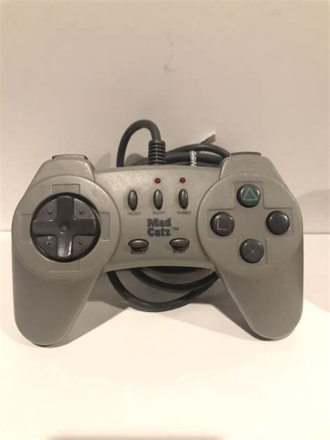 Mad Catz And Performance Gamepad P 103a Sony Playstation 1 Ps1 Wired