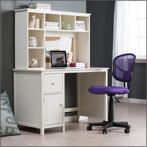 White Corner Study Desk With Hutch Desk Home Design Ideas
