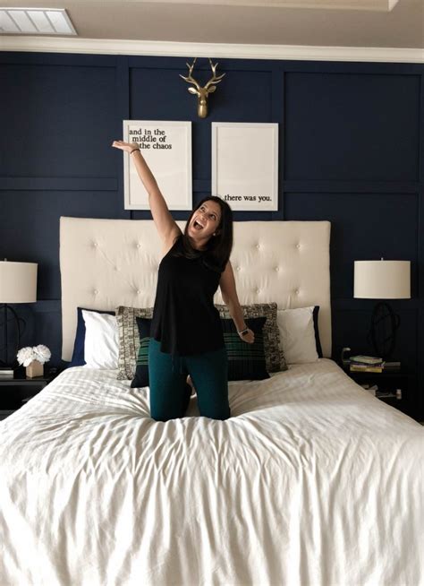 Consider how accent colours & pattern can add a touch of personality. DIY Accent Wall for under $100! - Alfa Sengupta