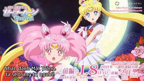 Vietsub Engsub CC Pretty Guardian Sailor Moon Eternal The Movie Inner Senshi Introduce