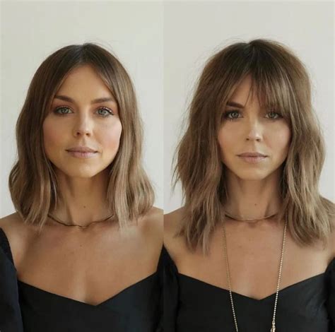 50 Most Trendy And Flattering Bangs For Round Faces In 2024 Hadviser Bangs With Medium Hair
