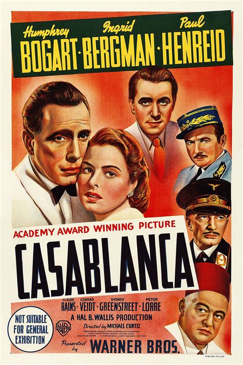 Casablanca Casablanca Award Poster Casablanca Movie