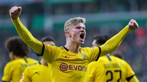 Erling Haaland Borussia Dortmunds Natural Goalscorer Ready For