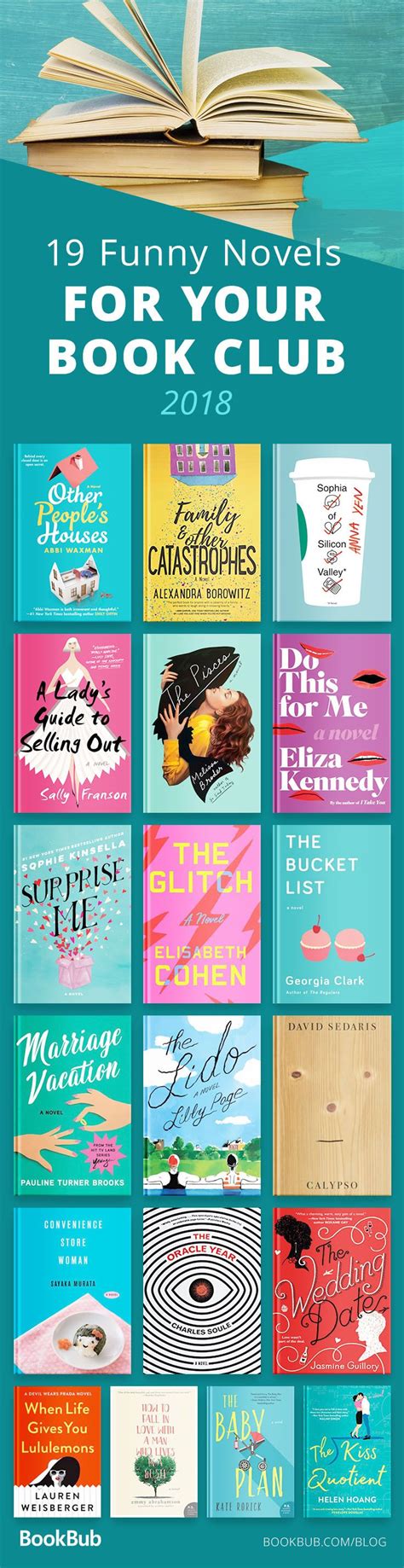 This Reading List Is Perfect For Book Clubs That Want To Laugh Together The Stories In These