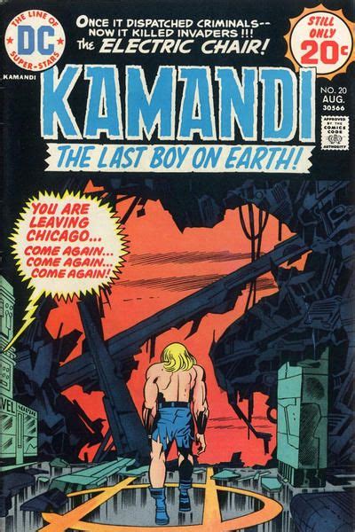 Kamandi 20 August 1974 Classic Chicago Story By Jack Kirby Comics