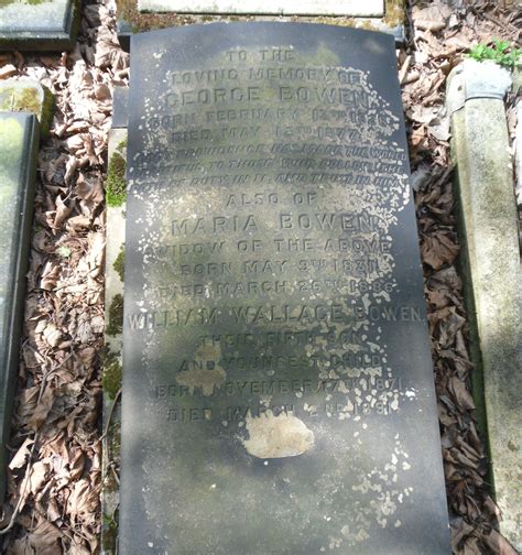 Ancestors Grave At Key Hill Cemetery Hockley Birmingham England