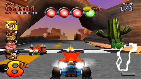 Crash Team Racing Ctr Clássico Psone Ps3 Fox Geeks