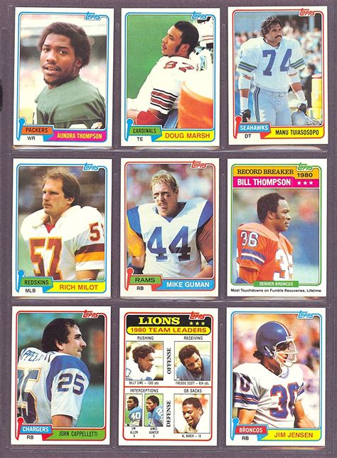 1981 Topps 322 Mike Guman Rams Mint At Amazons Sports Collectibles