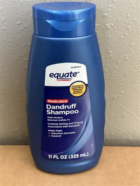 Equate Medicated Seborrheic Dermatitis Dandruff Shampoo 11 Fl Oz 1300