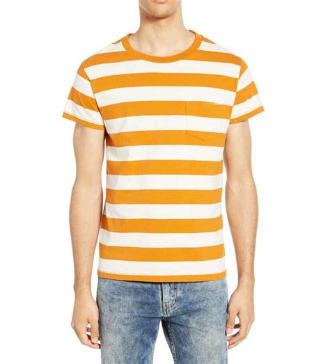 1950s Orange Stripe T Shirt Levi’s Gq India