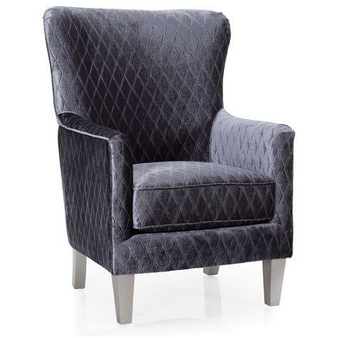 Taelor Designs 2379 2379 Chair Contemporary Wing Back Chair Bennetts